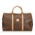 Céline Macadam Duffel Bag Brown Leather Plastic  ref.91792