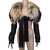 Dsquared2 Coats, Outerwear Black Leather Fur  ref.91875