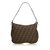 Fendi Zucca Canvas Shoulder Bag Brown Leather Cloth Cloth  ref.91983
