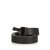 Fendi Leather Belt Black Golden Metal  ref.92006