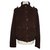Red Valentino Jacket with leather buttons Cognac Cotton Elastane  ref.92188