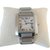 Cartier TANQUE FRANCÊS Mens Steel Watch Metálico Metal  ref.92190