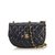 Chanel Matelasse Lammfell-Lederkettentasche Blau Dunkelblau  ref.92203