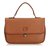 Burberry Leather Handbag Brown  ref.92209