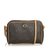 Dior Honeycomb Coated Canvas Crossbody Bag Brown Black Light brown Leather Cloth Cloth  ref.92225