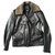 The Kooples La chaqueta de cuero Kooples Negro  ref.92260