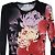 Jonathan Saunders Schwarzes Kleid mit Blumenmuster Mehrfarben - vue 3