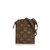 Louis Vuitton Monogram Pochette秘密护照持有人 Braun Leinwand  ref.92390