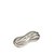 Chanel Broche en métal argenté CC  ref.92426