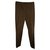 Hugo Boss Trousers with satin sheen Caramel Cotton  ref.92570