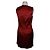 Theory Cocktailkleid Rot Satin - Ansicht 3