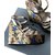 Prada Sandalen mit Keilabsatz Silber Lackleder  ref.92601
