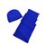 Just Cavalli CAP # SCARF Blue Wool  ref.92655