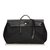 Hermès Herbag Cabas GM Black Leather Cloth Pony-style calfskin Cloth  ref.92677