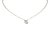 Dior Collier pendentif coeur strass strass Métal Argenté  ref.92689
