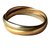Love Cartier Ring Trinity Golden Gold  ref.92823