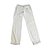 Chanel Pantalones, polainas Blanco Azul marino Algodón  ref.92887