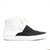 Chanel Zapatillas de deporte blancas FR38 negras Negro Cuero  ref.92890