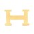 Hermès CONSTANCE H GOLDEN SMOOTH Metal  ref.92898