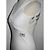 Vestido branco de viscose e renda Costume National - vista 5