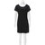 Diane Von Furstenberg DvF Noelle dress size P Black Silk Viscose  ref.92923