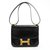 Hermès CONSTANCE BLACK GOLD Leather  ref.93010