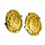 Inès de la Fressange Earrings Golden Metal  ref.93073