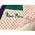 Foulard Nina Ricci in seta a pois 81 cm Bianco Rosso Verde Blu scuro - vista 4