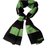 Givenchy Stole 1,66 meters Black Green Silk  ref.93192