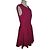 Diane Von Furstenberg Jeannie Kleid Rosa Plissee Pink - Ansicht 2