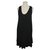Dkny Black dress Elastane Modal  ref.93286