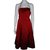 Autre Marque Red satin dress  ref.93301