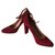 Pompes Madewell Suede Cuir Bordeaux  ref.93304