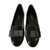 Saint Laurent Tuxedo patent leather mocassins Black  ref.93336