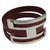 Hermès Armband Braun Stahl  ref.93625