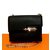 Hermès Verrou mini Negro Cabra  ref.93652