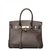 Beautiful Hermès Birkin Bag 30, Fjord EARTH as New Brown Leather  ref.93818