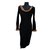 Autre Marque Dresses Black Hazelnut Viscose Fur  ref.94665