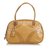 Prada Perforated Leather Shoulder Bag Brown Light brown  ref.94690