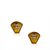 Hermès Pferd Clip auf Ohrringe Mehrfarben Golden Metall  ref.94699