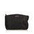 Dior Pochette Jacquard Oblique Tissu Noir  ref.94705