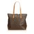 Louis Vuitton Monogramme Cabas Mezzo Cuir Toile Marron  ref.94714