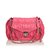Prada Gathered Nylon Chain Shoulder Bag Pink Metal Cloth  ref.94727
