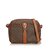 Céline Macadam Crossbody Bag Brown Leather Plastic  ref.94759