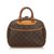 Louis Vuitton Monogram Trouville Brown Leather Cloth  ref.94763