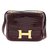 Hermès Couro De Crocodilo Constance 23 Vermelho Bordeaux  ref.98260