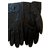 Chanel Gloves Dark blue Leather  ref.98278
