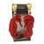 Yves Saint Laurent cavallucci marini Rosso Metallo  ref.98373