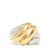 Hermès godrons argent o t54 Plata Dorado Plata Oro amarillo  ref.98374