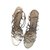 Valentino Garavani sandals Golden Leather  ref.98466